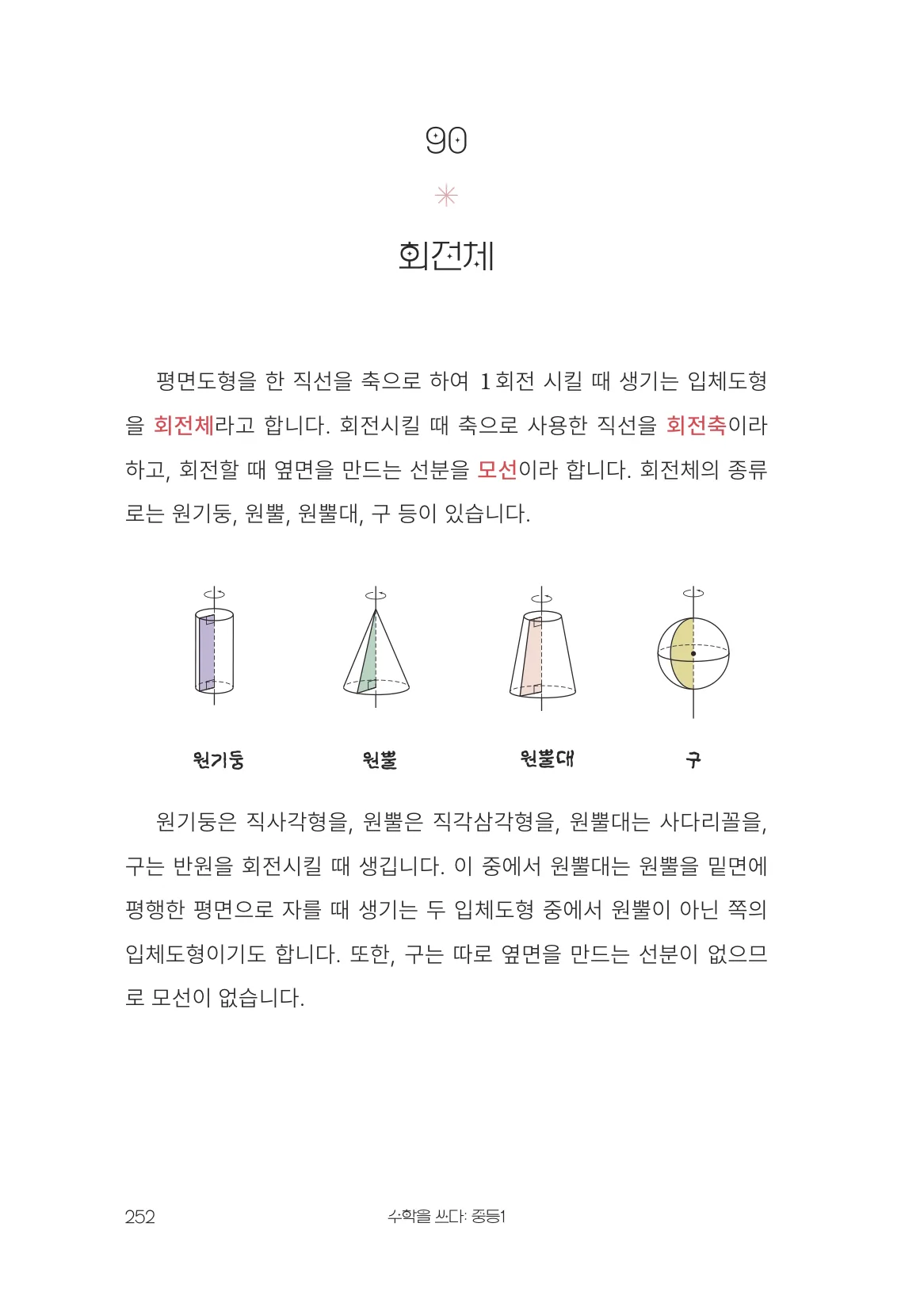 회전체 개념 원문 페이지